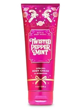 ３本★TWISTED PEPPERMINT★バスアンドボディーワークス Bath and Body Works Twisted Peppermint 3 Piece Gift Set